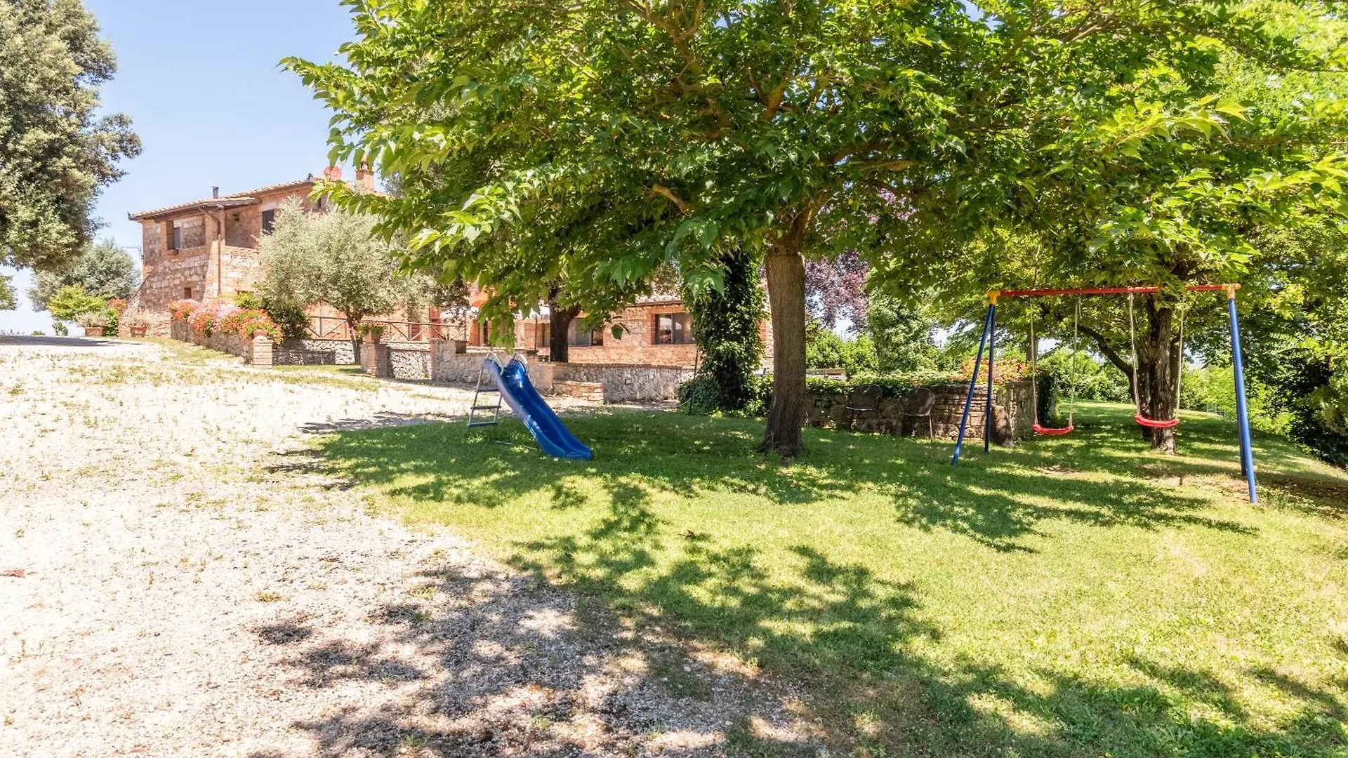 Lantgård Podere Il Moro Villa Sovicille Italien